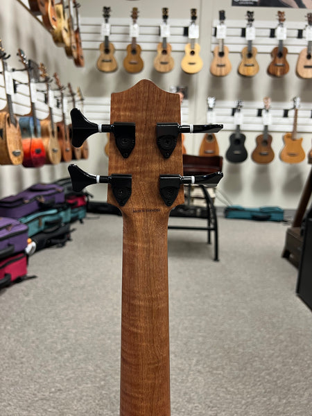 KALA Pacific Walnut Acoustic-Electric U-Bass w/Case - UBASS-PW-FS