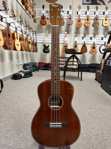 Ohana BK-35G Solid Mahogany Baritone Ukulele - Gloss