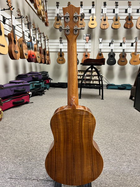 SNAIL BHC-8T Acacia Tenor Ukulele w/Case - Solid Top