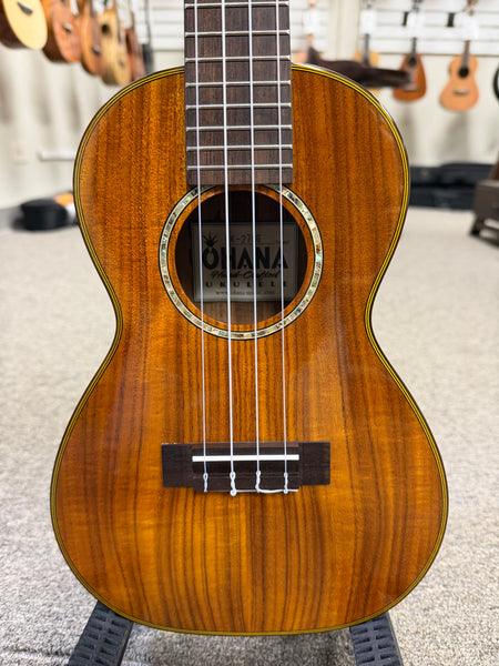 OHANA CK-270G Solid Acacia Concert Ukulele