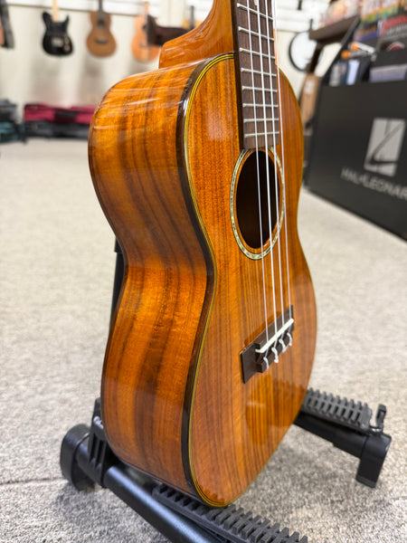 OHANA CK-270G Solid Acacia Concert Ukulele