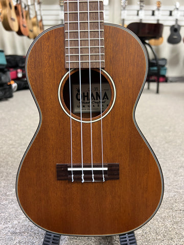 Ohana CK-35 Solid Mahogany Concert Ukulele - Satin Finish