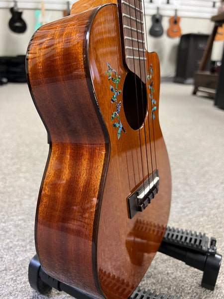 OHANA CK-60CG Solid Mahogany Concert Ukulele w/Cutaway - Aloha City Ukes