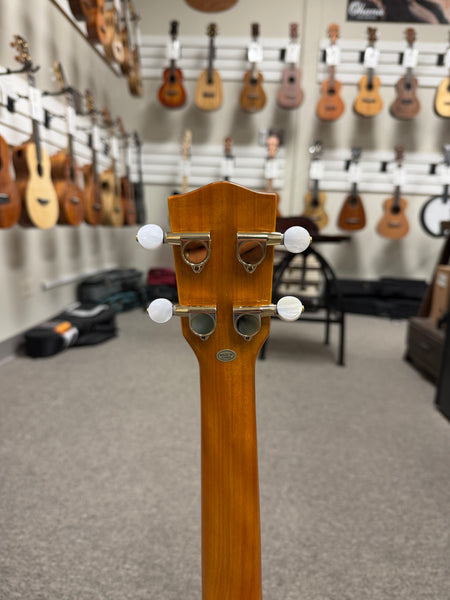 OHANA CK-350G Solid Koa Concert Ukulele w/Hard Shell Case