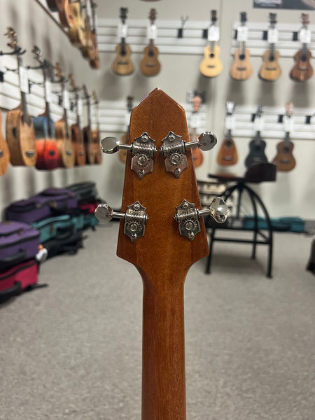 Rick Turner Solid Koa Compass Rose Tenor Ukulele w/Case - Pre Loved