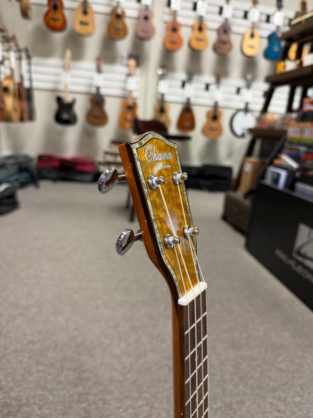 OHANA PKC-220G Solid Mango Pineapple Concert Ukulele