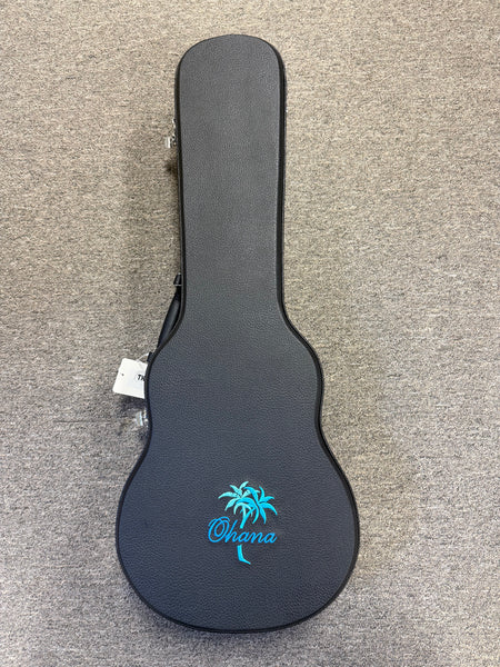 OHANA TK-575G Solid Premium Koa Tenor Ukulele w/Case - Limited Edition