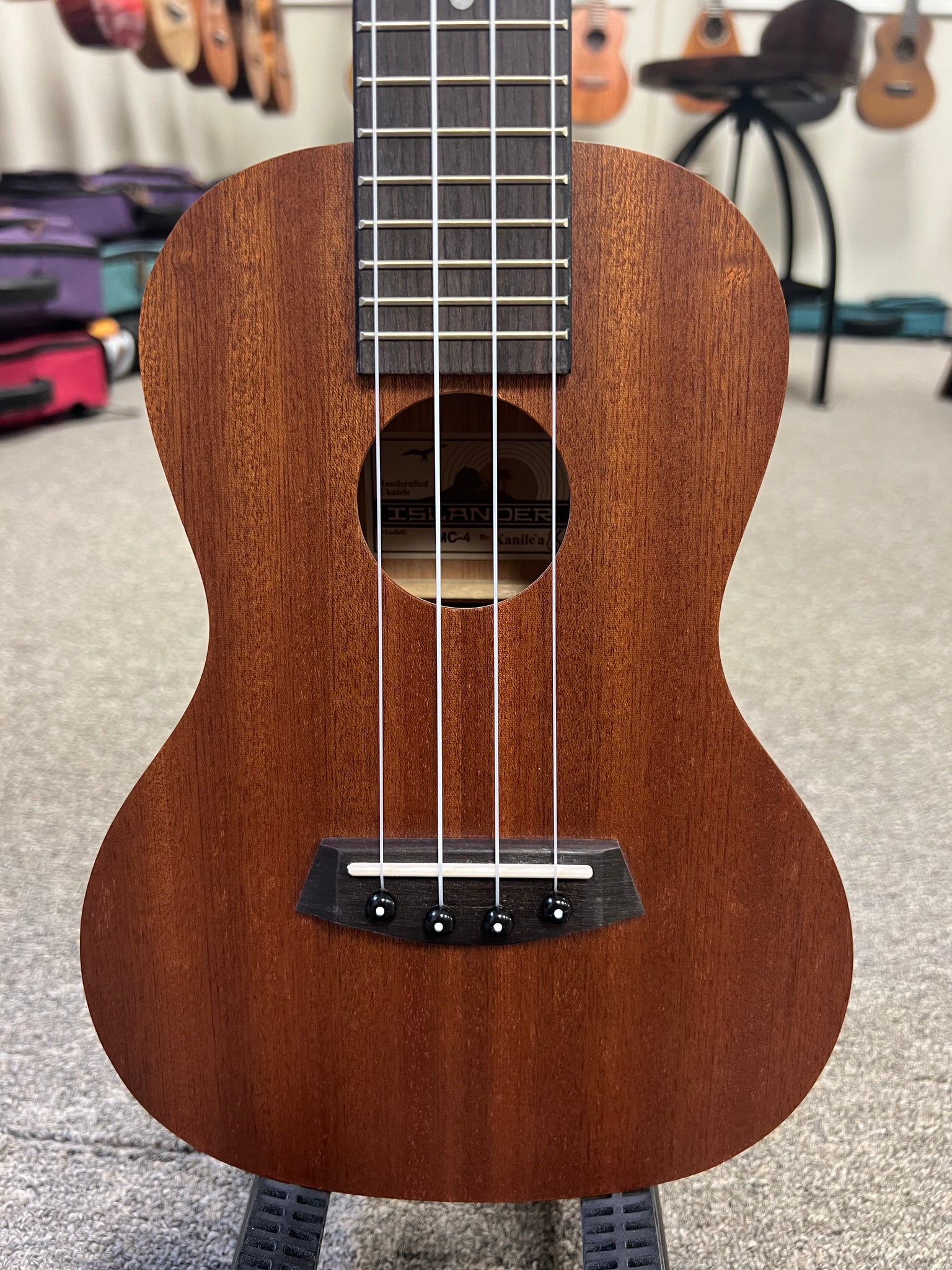 Islander by Kanile'a MC-4 Mahogany Concert Ukulele