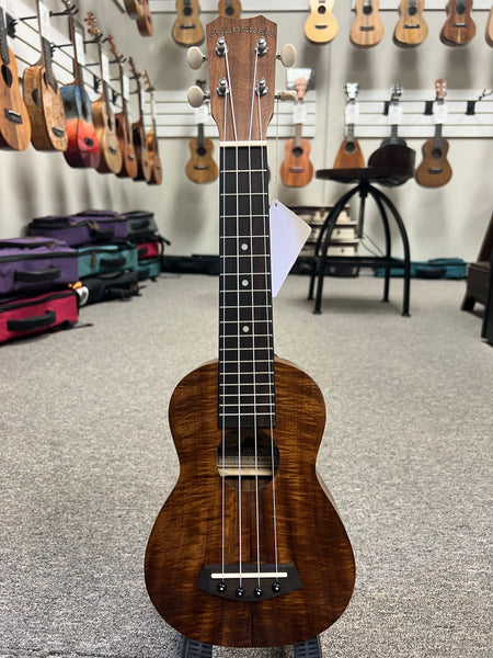 Islander by Kanile'a AS-4 Flamed Acacia Soprano Ukulele