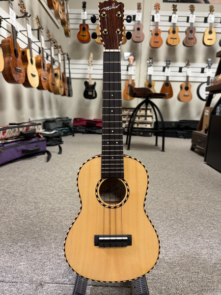 Millar SP-240W Solid Spruce/Solid Acacia Concert Ukulele