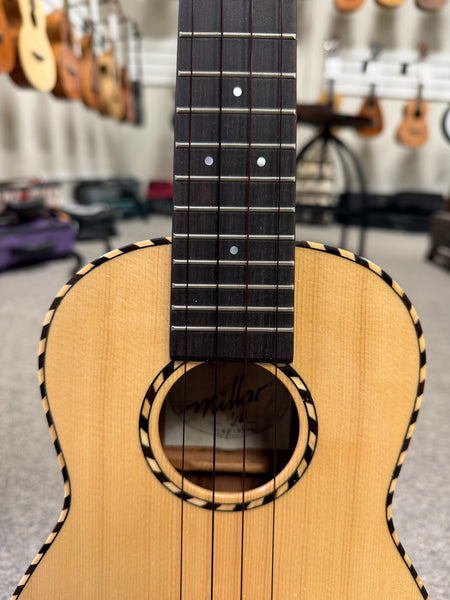 Millar SP-240W Solid Spruce/Solid Acacia Concert Ukulele