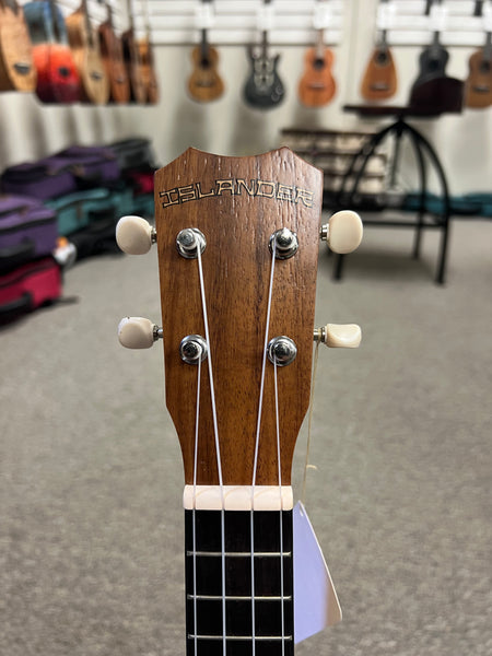 Islander by Kanile'a AS-4 Flamed Acacia Soprano Ukulele