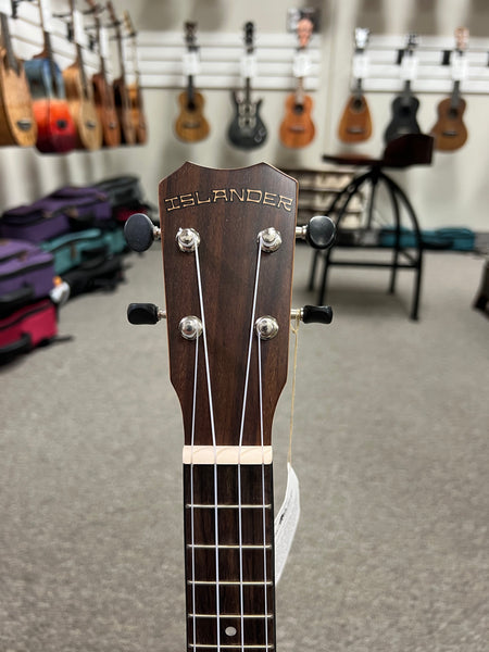 Islander by Kanile'a MAC-4 Spalted Maple Concert Ukulele