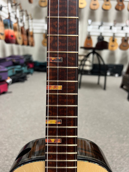 Joji Yoshida Solid Spruce/Brazillian Rosewood Custom Tenor Ukulele w/Case