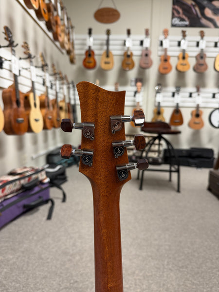 Kamaka HF-35 Solid Koa 5 String Tenor Ukulele w/Case - Made in Hawaii !!