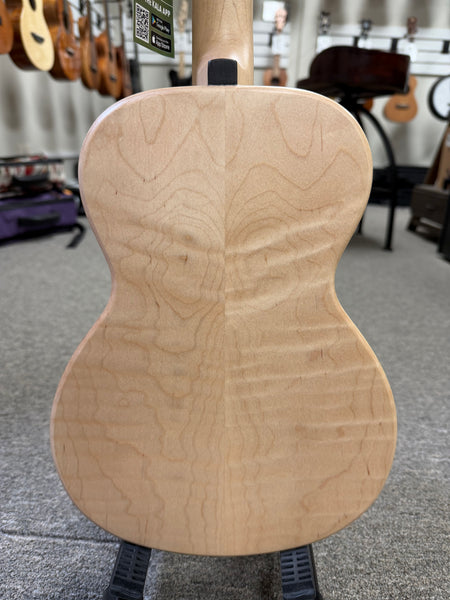 KALA KA-WF-AFM-T Solid Flame Maple Tenor Ukulele w/Case - Waterfall Series