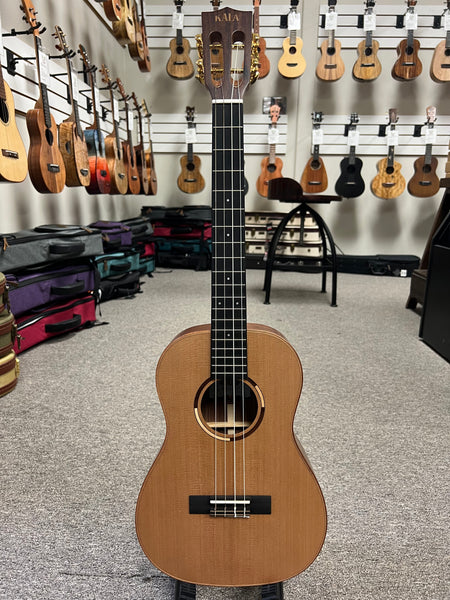 KALA KA-ASCP-B Baritone Ukulele - Solid Cedar/ Solid Pau Ferro