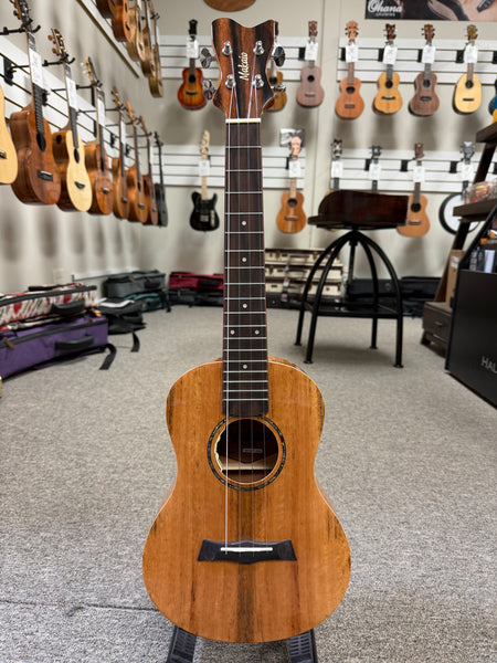 Makaio MSMT-10E  Electric Spalted Mango Tenor Ukulele w/Case