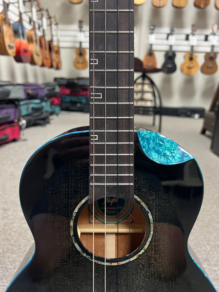 Flight Nighthawk Electric Baritone Ukulele w/Case