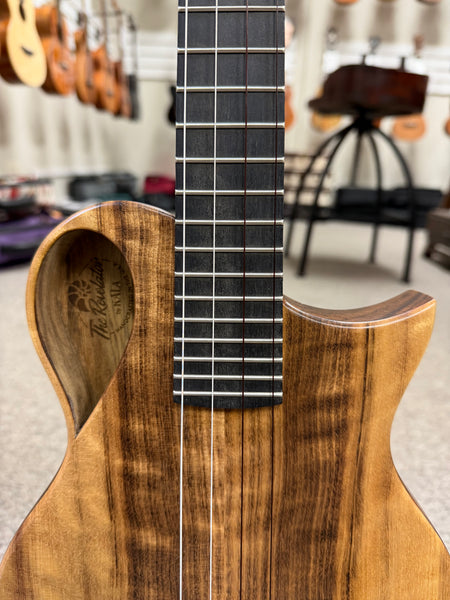 KALA Revelator Nautilus Myrtle Electric Tenor Ukulele w/Case - Made In The U.S.A.