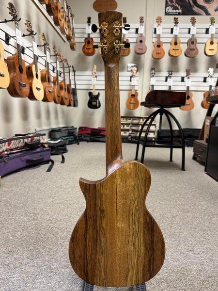 KALA Revelator Nautilus Myrtle Electric Tenor Ukulele w/Case - Made In The U.S.A.