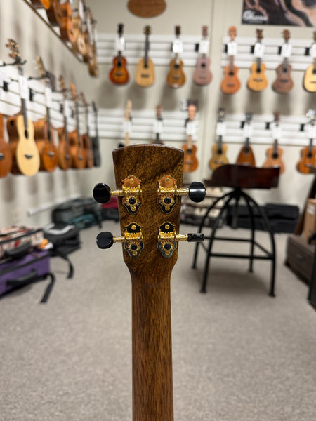 KALA Revelator Nautilus Myrtle Electric Tenor Ukulele w/Case - Made In The U.S.A.