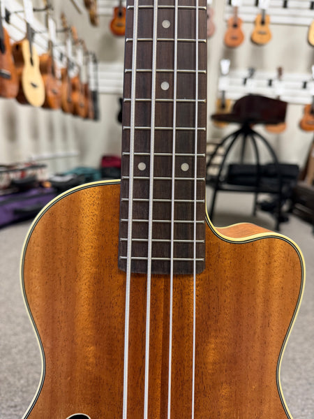 KALA Journeyman Acoustic-Electric U-Bass w/Case - UBASS