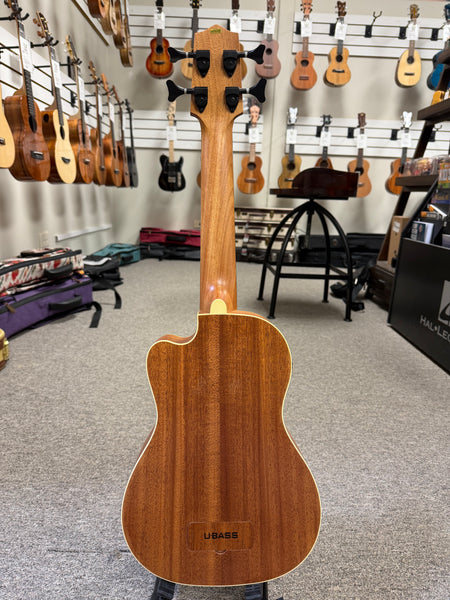 KALA Journeyman Acoustic-Electric U-Bass w/Case - UBASS