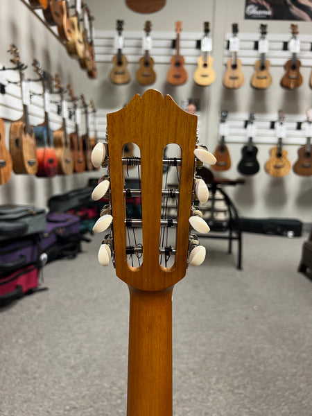 Ohana TK-70-8 Solid Spruce-Mahogany Tenor Ukulele w/Case - Pre Loved