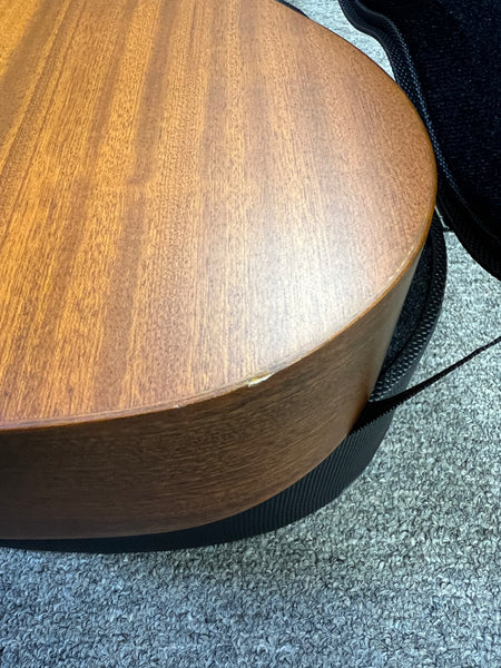 Ohana TK-70-8 Solid Spruce-Mahogany Tenor Ukulele w/Case - Pre Loved