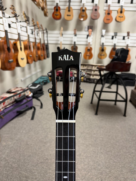 KALA KA-CT-SA-BG Solid Acacia Baritone Ukulele w/Case #2 - Contour Series