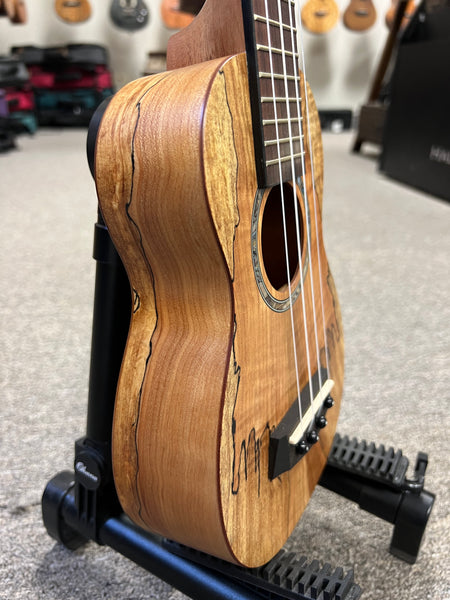 Islander by Kanile'a MAS-4 Spalted Maple Soprano Ukulele