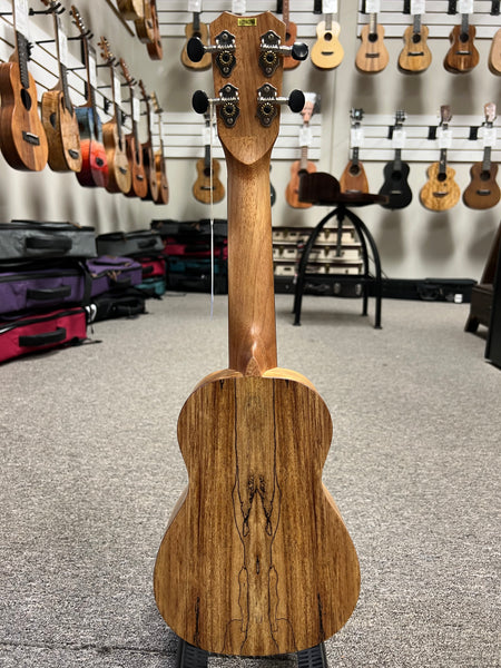 Islander by Kanile'a MAS-4 Spalted Maple Soprano Ukulele