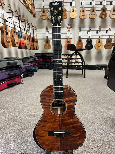 KALA KA-20th KOA-TXL Solid Koa/Mahogany Super Tenor Ukulele w/Case - 20th Anniversary Limited Edition