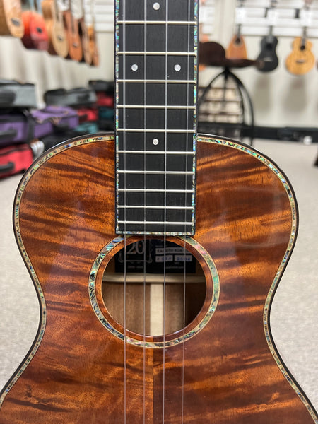 KALA KA-20th KOA-TXL Solid Koa/Mahogany Super Tenor Ukulele w/Case - 20th Anniversary Limited Edition