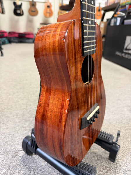 Kanile'a K1-C Solid Koa Concert Ukulele w/Case - Pre Loved - Made in Hawaii