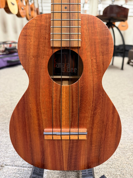 Kamaka HF-2 Kukui Koa Concert Ukulele w/Case - Made in Hawaii !!