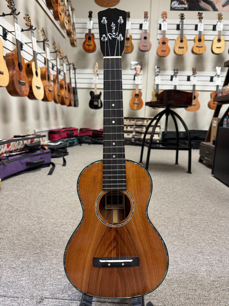 Romero Creations Solid Koa Signature Replica Tenor Ukulele w/Case - Pre Loved