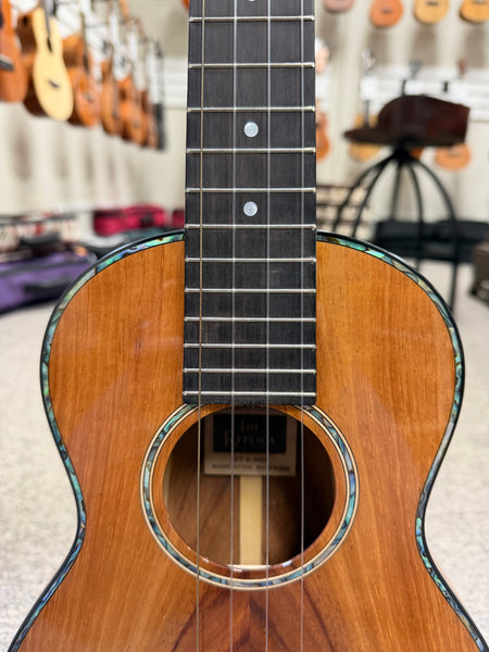 Romero Creations Solid Koa Signature Replica Tenor Ukulele w/Case - Pre Loved