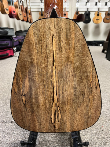 Romero Creations Daniel Ho 6 String Spalted Mango Nylon Guitar w