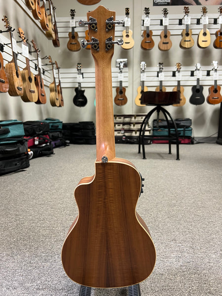 LANIKAI ACST-CEC Acacia Electric Concert Ukulele w/Case - Solid Top - Fishman Pickup - Aloha City Ukes