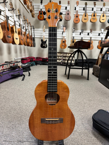 KoAloha KTM-00 Solid Koa Tenor Ukulele w/Case #2 - Pre Loved