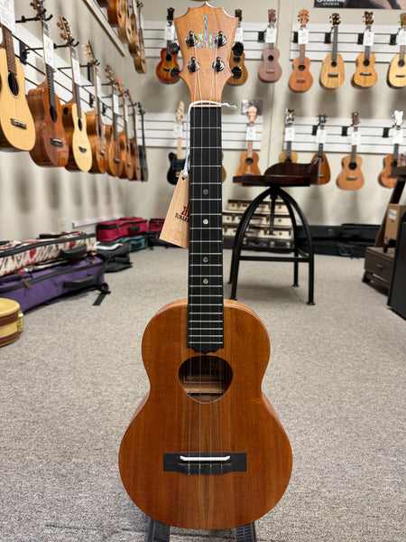 KoAloha KTM-10 Solid Koa Pikake Tenor Ukulele w/Case #2 - Made In Hawaii - Satin Finish