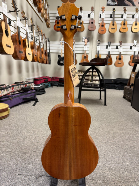 KoAloha KTM-10 Solid Koa Pikake Tenor Ukulele w/Case #2 - Made In Hawaii - Satin Finish