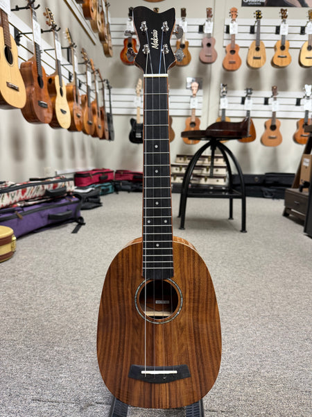 Makaio MKTP-10 Koa Pineapple Concert Long Neck Ukulele w/Case
