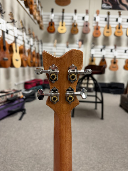 Makaio MKTP-10 Koa Pineapple Concert Long Neck Ukulele w/Case