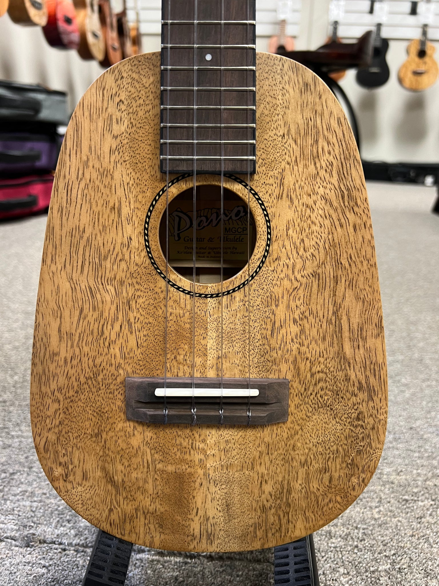 PONO MGCP Solid Mango Pineapple Concert Ukulele