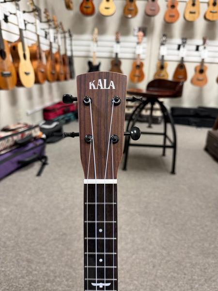 KALA Night Owl Mango Revelator Electric Tenor Ukulele w/Case