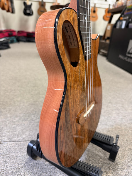 KALA Night Owl Mango Revelator Electric Tenor Ukulele w/Case