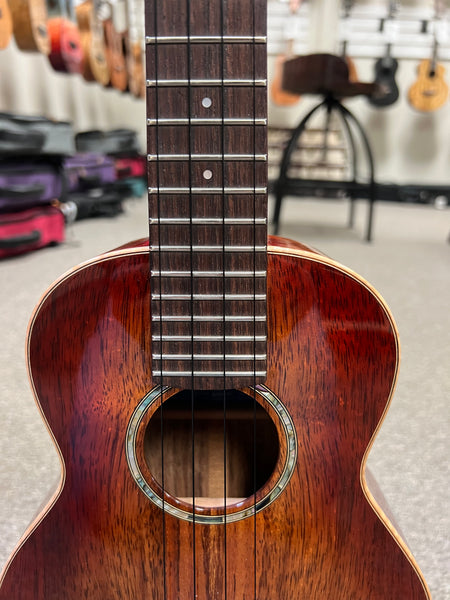 Singer by aNueNue RC1K-IT Solid Koa Concert Ukulele w/Case - Ice Tea Sunburst - Pre Loved